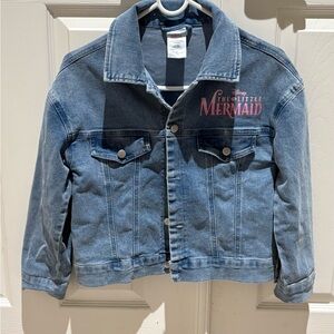 Disney The Little Mermaid Kids Jean Jacket - Blue
